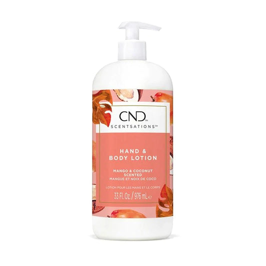 CND SCENTSATION HAND & BODY LOTION (33OZ/976ML) - MANGO & COCONUT