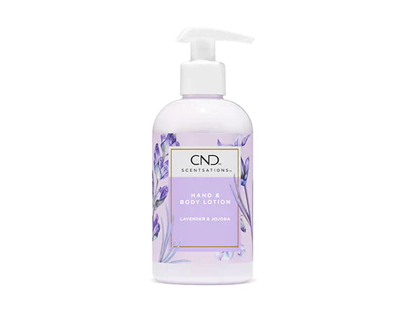 CND SCENTSATION HAND & BODY LOTION (8.3OZ/245ML) - LAVENDER & JOJOBA