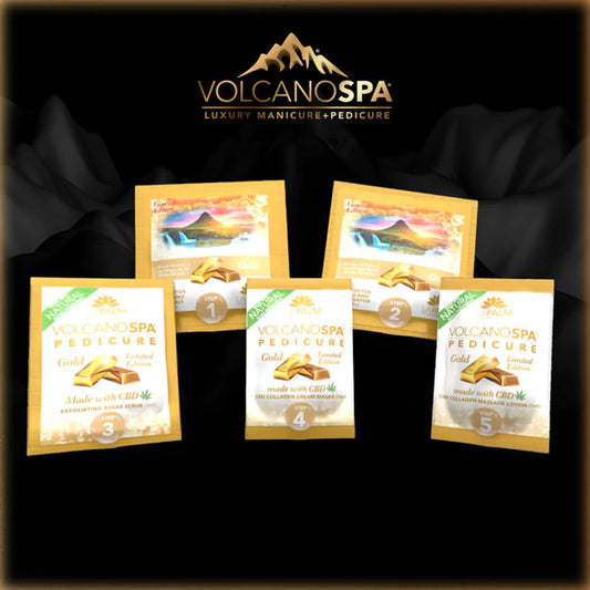 LAPALM VOLCANO SPA PEDICURE - GOLD (SPECIAL EDITION)