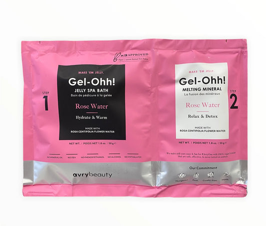 GEL-OHH! JELLY SPA BATH - ROSE WATER