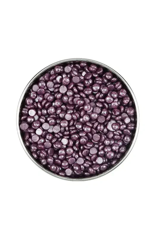 SATIN SMOOTH PEBBLE WAX (23OZ/ 650G) - AMETHYST CRYSTAL