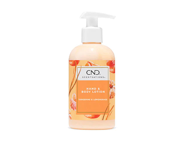 CND SCENTSATION HAND & BODY LOTION (8.3OZ/245ML) - TANGERINE & LEMONGRASS