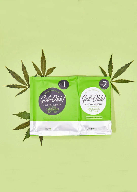 GEL-OHH! JELLY SPA BATH - CANNABIS SATIVA