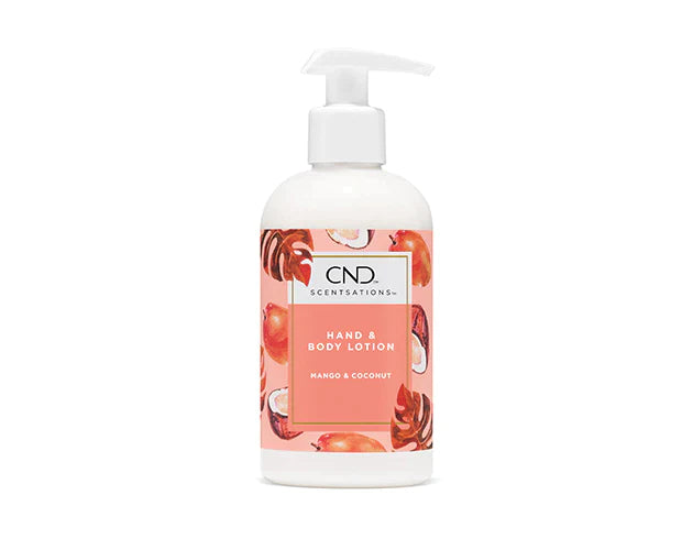 CND SCENTSATION HAND & BODY LOTION (8.3OZ/245ML) - MANGO & COCONUT