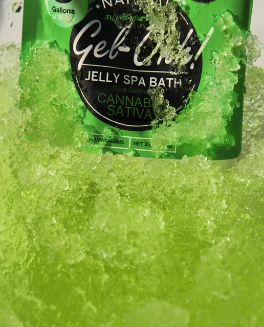 GEL-OHH! JELLY SPA BATH - CANNABIS SATIVA