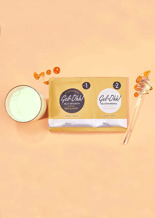 GEL-OHH! JELLY SPA BATH - MILK & HONEY