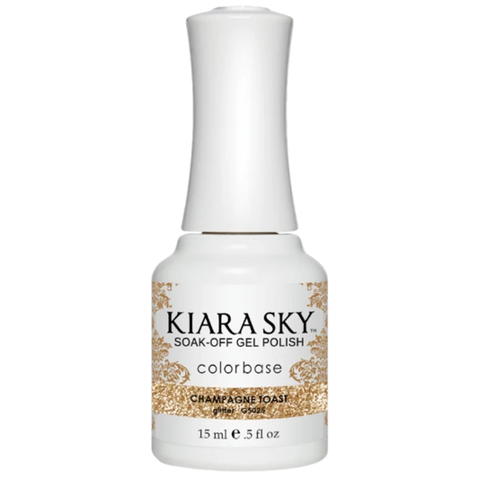 Kiara Sky Gel Polish - Champagne Toast - KSG5025