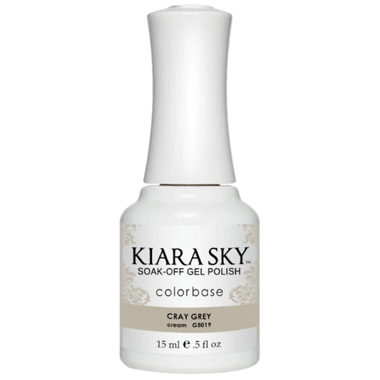 Kiara Sky Gel Polish - Cray Grey - KSG5019