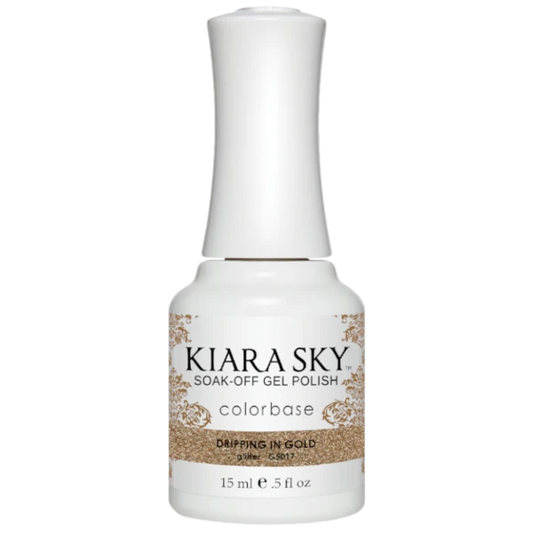 Kiara Sky Gel Polish - Dripping In Gold - KSG5017