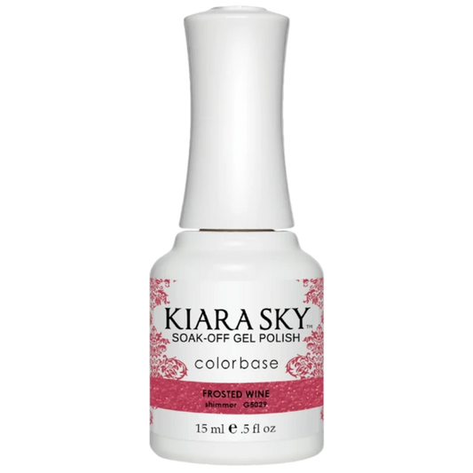 Kiara Sky Gel Polish - Frosted Wine - KSG5029