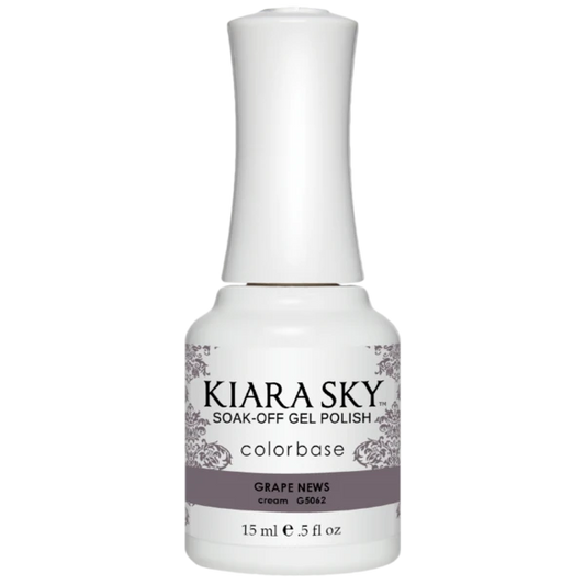 Kiara Sky Gel Polish - Grape News - KSG5062