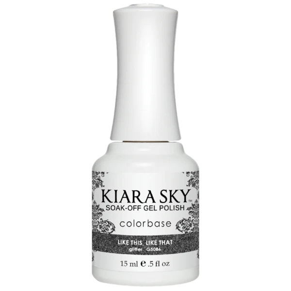 Kiara Sky Gel Polish - Little Black Dress - KSG5086