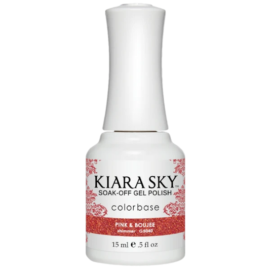 Kiara Sky Gel Polish - Pink & Boujee - KSG5040