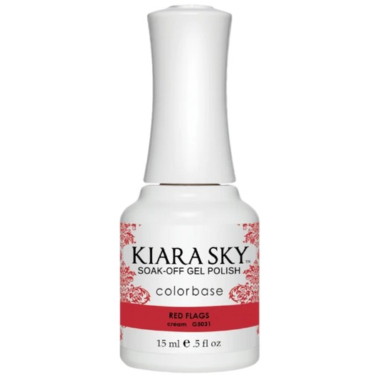 Kiara Sky Gel Polish - Red Flags - KSG5031