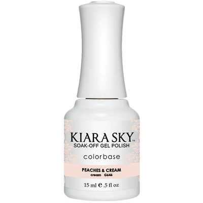 Kiara Sky Gel Polish - Peaches And Cream - KSG646