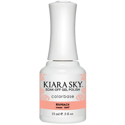 Kiara Sky Gel Polish - RSVPeach - KSG647