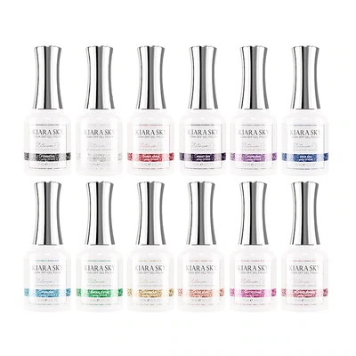 Kiara Sky Platinum FX Gel Polish Collection (12 Colors)