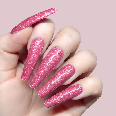 Kiara Sky Platinum FX Gel Polish - Hotter Pink - GFX211