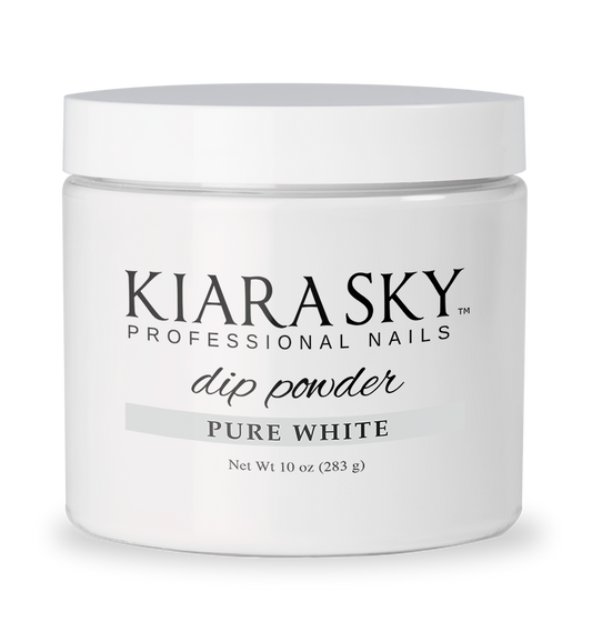 Kiara Sky Dip Powder (283g/10oz) - Pure White