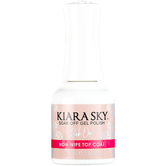 Kiara Sky Rub On Non-wipe Gel Top Coat