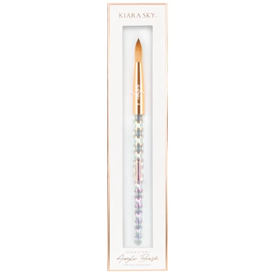 Kiara Sky 100% Kolinsky Acrylic Brush (Classic Color) - Size 8