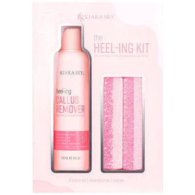 KIARA SKY THE HEEL-ING KIT/ HEALING CALLUS REMOVER KIT