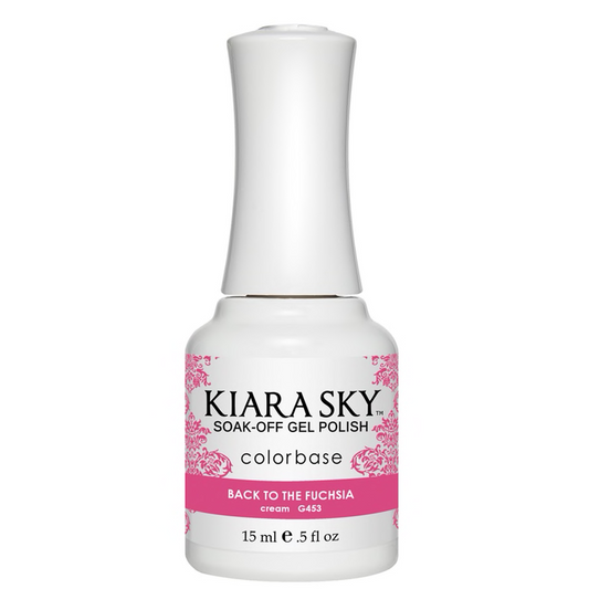 Kiara Sky Gel Polish - Back To The Fuchsia - KSG453