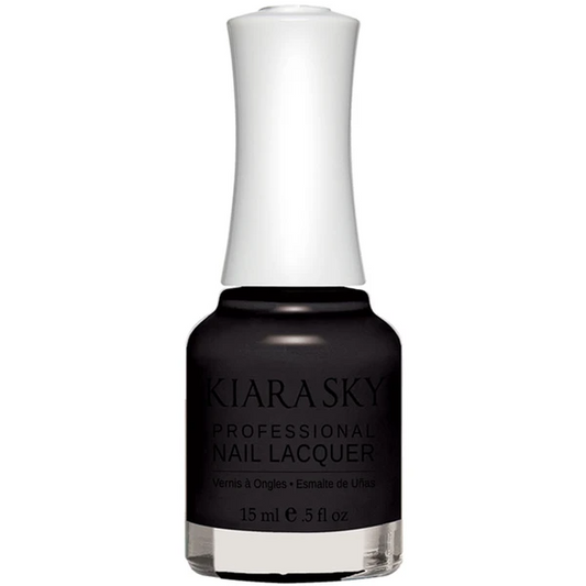 Kiara Sky Nail Lacquer - Back to Black - KSN435