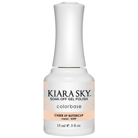 Kiara Sky Gel Polish - Cheer Up Buttercup - KSG559