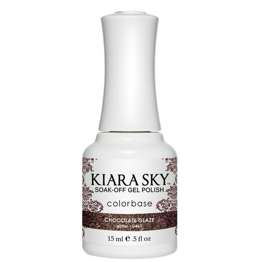 Kiara Sky Gel Polish - Chocolate Glaze - KSG467