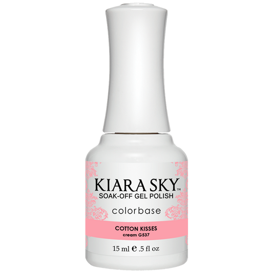 Kiara Sky Gel Polish - Cotton Kisses - KSG537