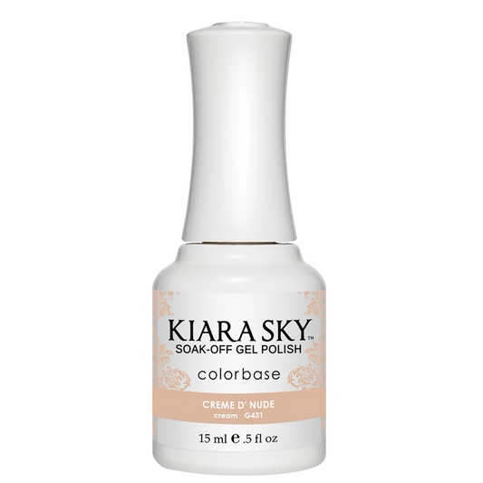 Kiara Sky Gel Polish - Creme D'Nude - KSG431