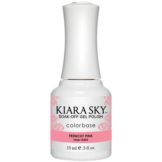 Kiara Sky Gel Polish - Frenchy Pink - KSG402