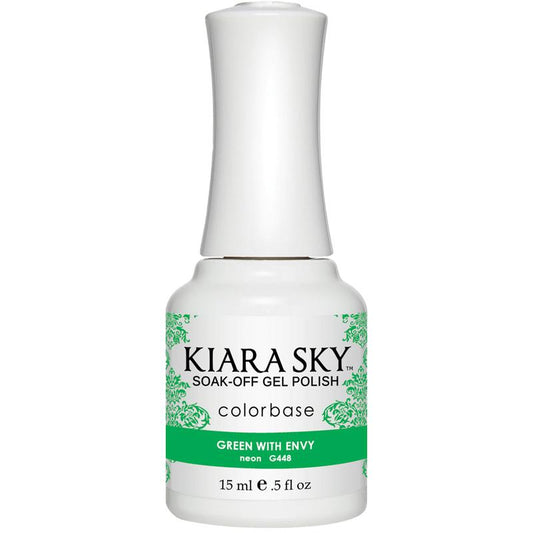 Kiara Sky Gel Polish - Green With Envy - KSG448