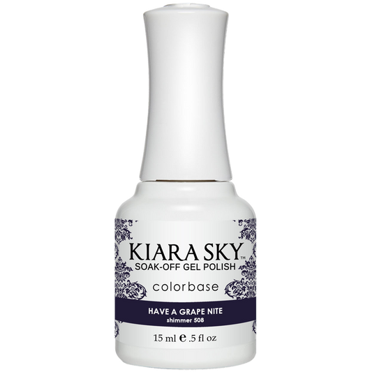 Kiara Sky Gel Polish - Have A Grape Nite - KSG508