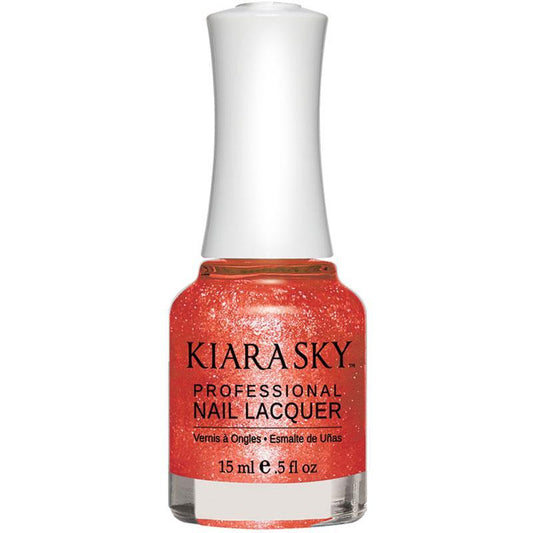 Kiara Sky Nail Lacquer - I'm Not Red-E Yet - KSN424