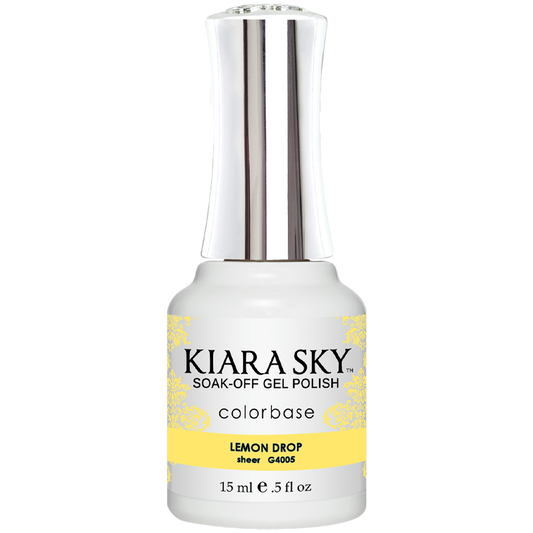 Kiara Sky Jelly Gel Polish - Lemon Drop - KSG4005