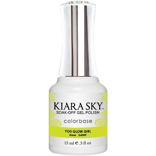 Kiara Sky Jelly Gel Polish - You Glow Girl - KSG4009