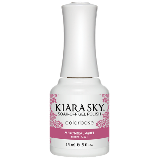 Kiara Sky Gel Polish - Merci-Beau-Quet - KSG531