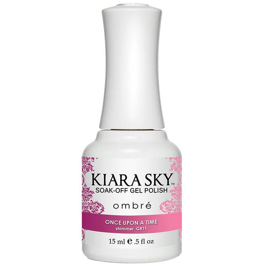 Kiara Sky Ombre Gel Polish - Once Upon A Time - KSG811