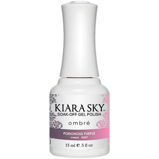 Kiara Sky Ombre Gel Polish - Poisonous Purple - KSG837