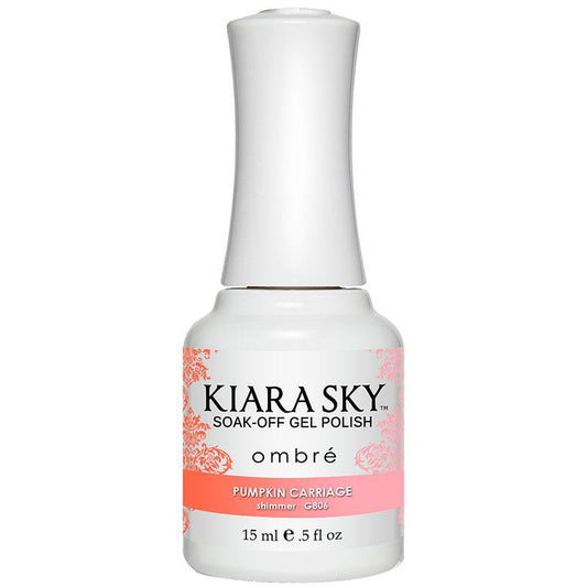 Kiara Sky Ombre Gel Polish - Pumpkin Carriage - KSG806