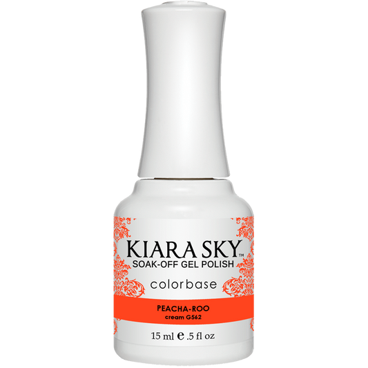 Kiara Sky Gel Polish - Peach-A-Boo - KSG562