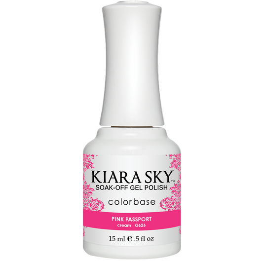 Kiara Sky Gel Polish - Pink Passport - KSG626