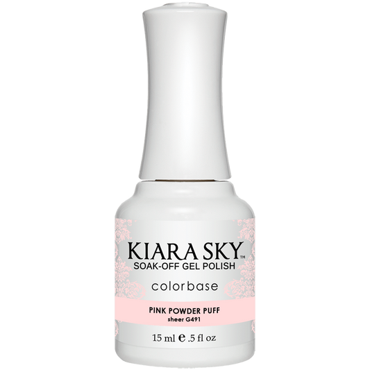 Kiara Sky Gel Polish - Pink Powderpuff - KSG491