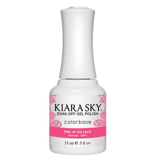 Kiara Sky Gel Polish - Pink Up The Pace - KSG451