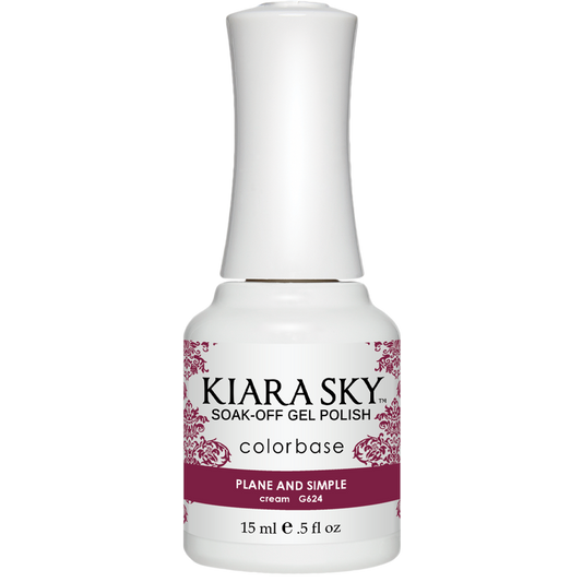 Kiara Sky Gel Polish - Plane And Simple - KSG624