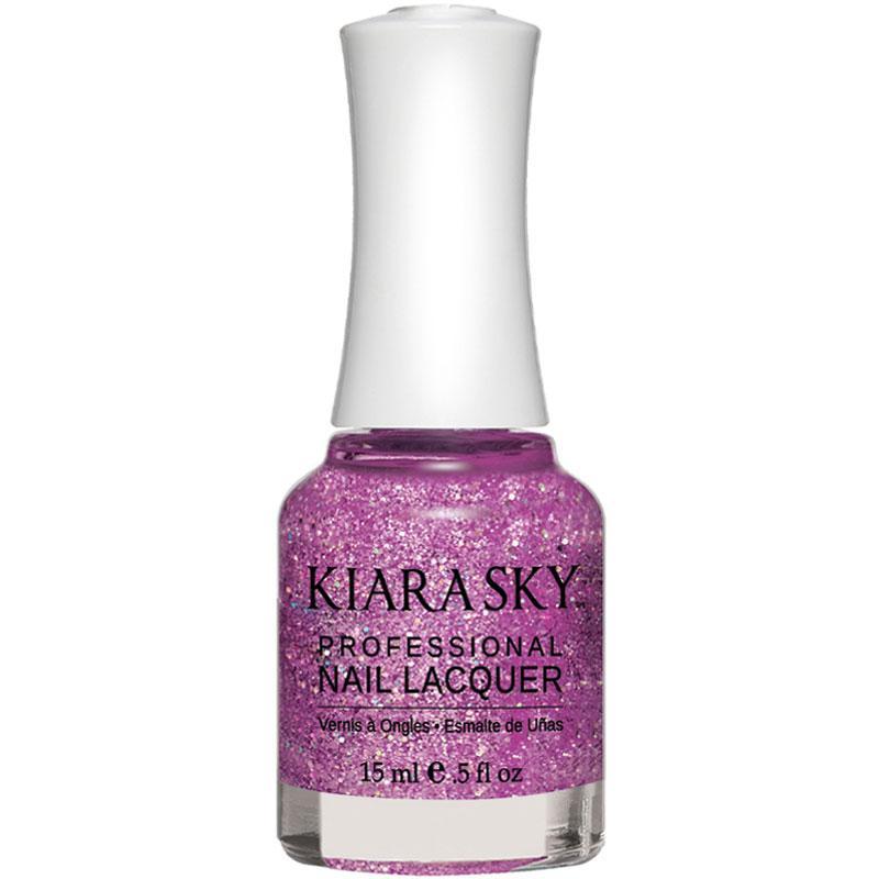 Kiara Sky Nail Lacquer - Purple Spark - KSN430