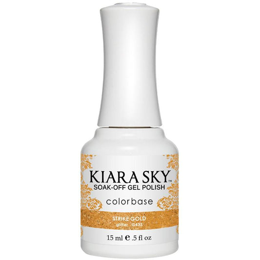 Kiara Sky Gel Polish - Strike Gold - KSG433