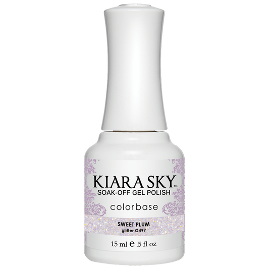 Kiara Sky Gel Polish - Sweet Plum - KSG497